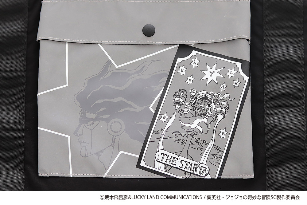 アニメ『ジョジョの奇妙な冒険』1~3部の雑貨グッズが登場。「石仮面」チャームポーチや花京院の「果し状」ハンカチなど_016