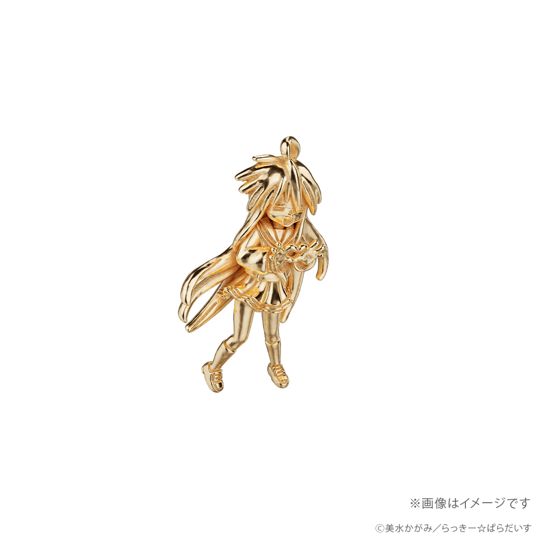 『らき☆すた』超ミニサイズ“約2cm”の金製フィギュアが予約スタート_011