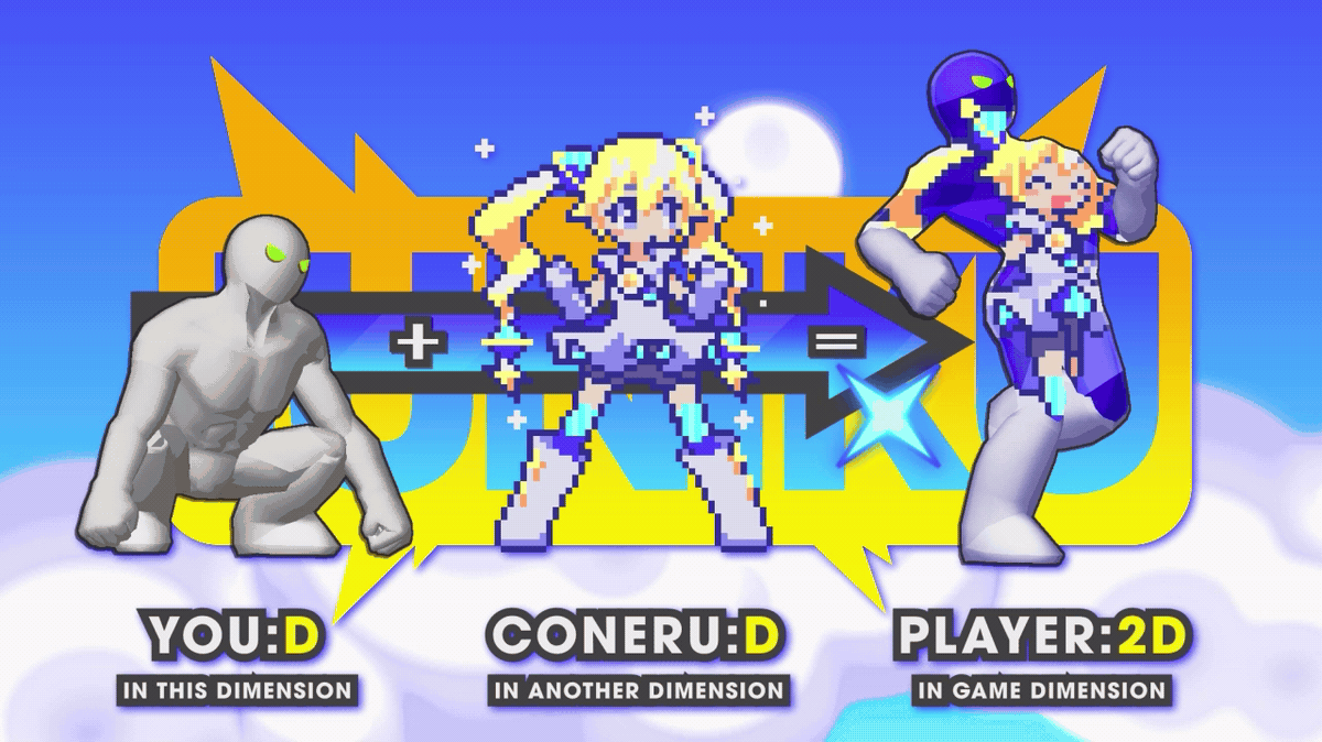 『CONERU -DIMENSION GIRL-』Steam版が25％オフ2235円となるセール開催中_004