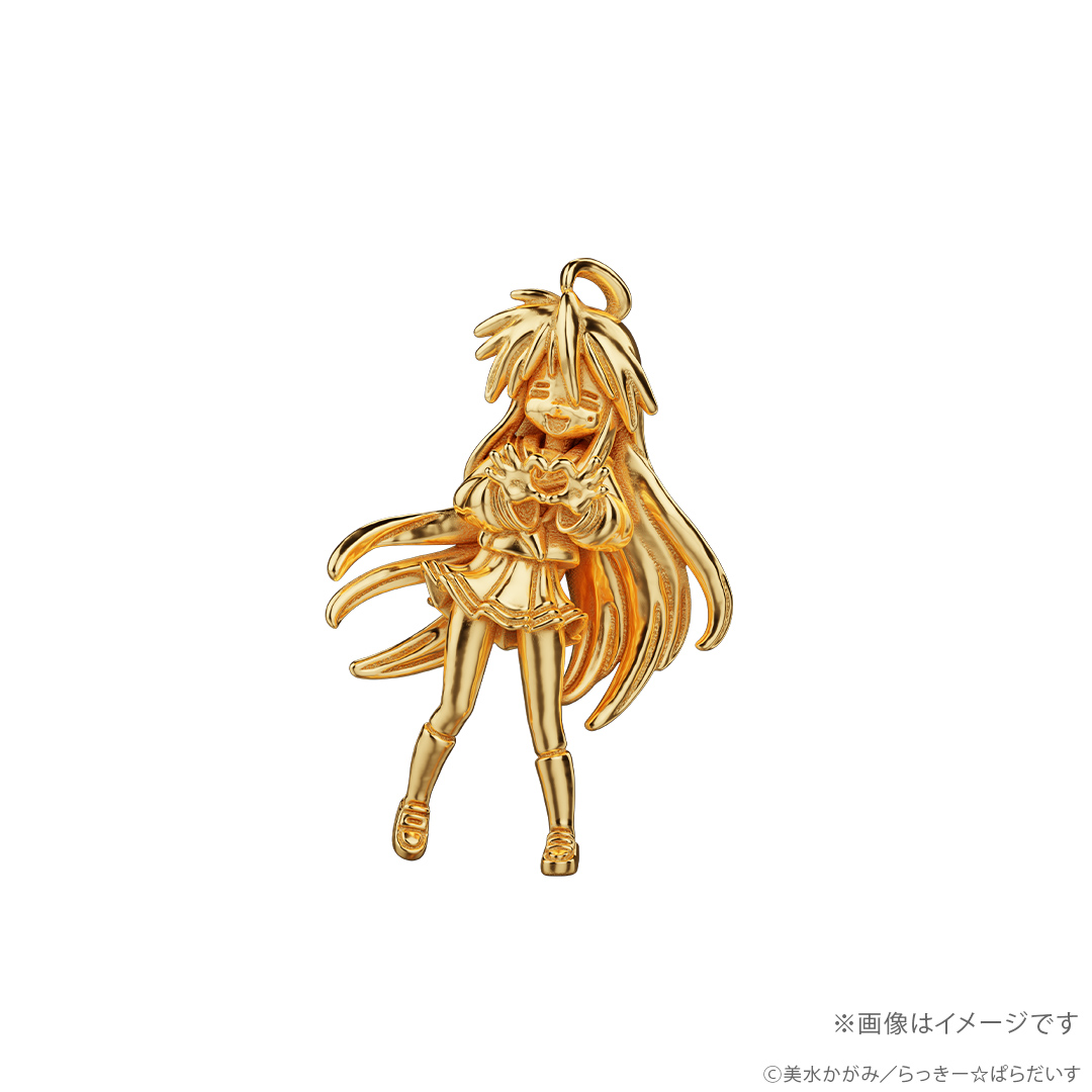 『らき☆すた』超ミニサイズ“約2cm”の金製フィギュアが予約スタート_012