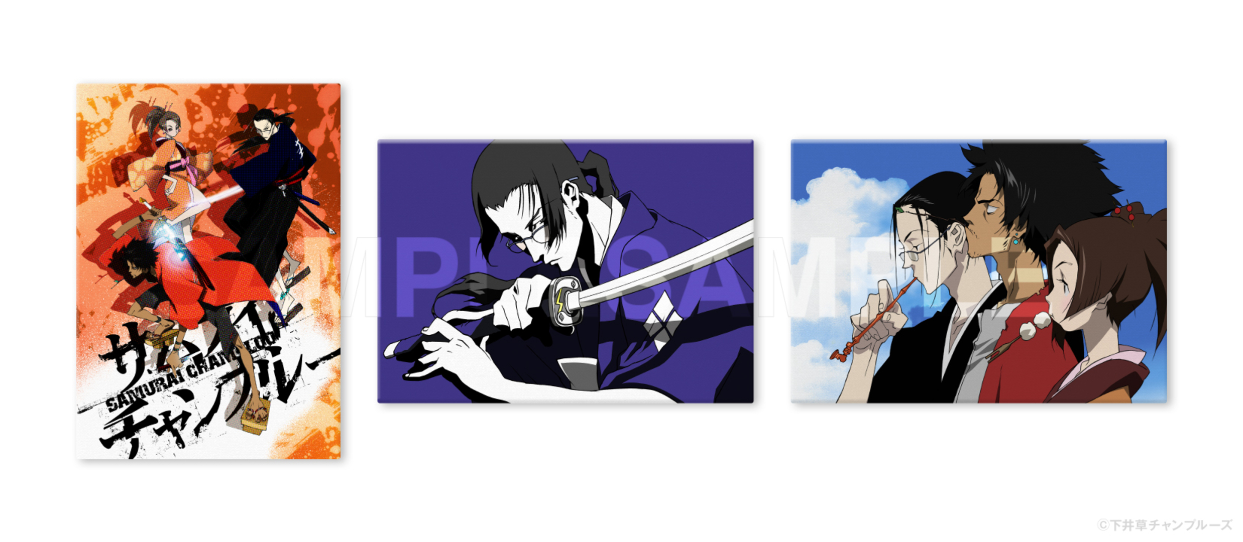 アニメ『サムライチャンプルー』POP UP SHOPが6月12日よりSHIBUYA TSUTAYA IP書店で開催へ_006