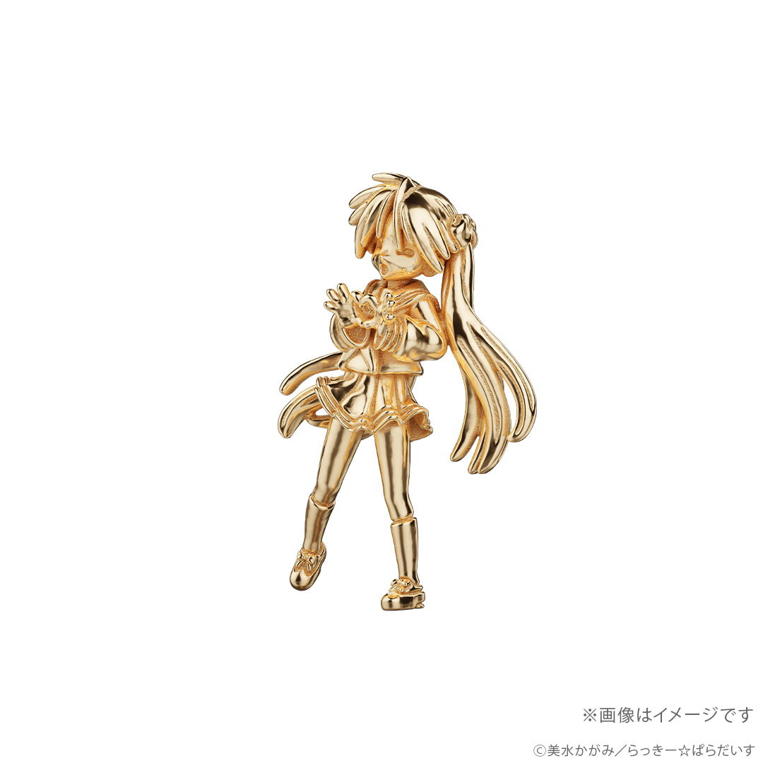 『らき☆すた』超ミニサイズ“約2cm”の金製フィギュアが予約スタート_016