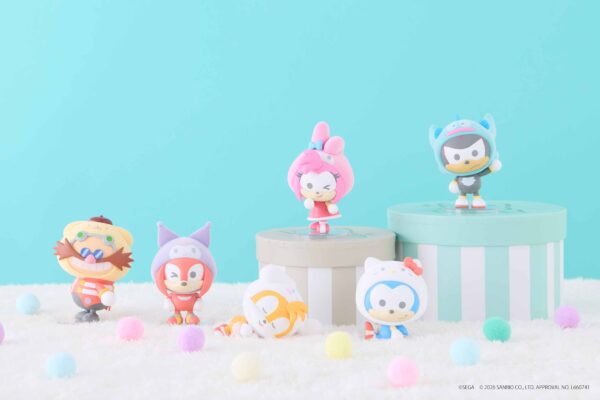 『SONIC & FRIENDS』と「サンリオキャラクターズ」のコラボシリーズの新商品「ふわふわフィギュア」が発売決定_001