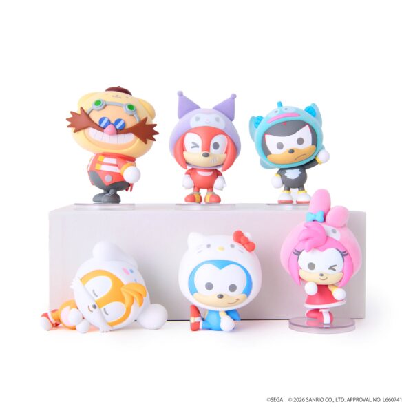 『SONIC & FRIENDS』と「サンリオキャラクターズ」のコラボシリーズの新商品「ふわふわフィギュア」が発売決定_009