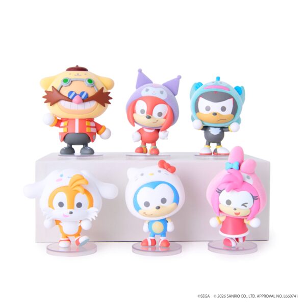 『SONIC & FRIENDS』と「サンリオキャラクターズ」のコラボシリーズの新商品「ふわふわフィギュア」が発売決定_010