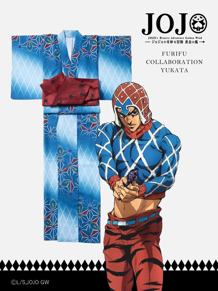 『ジョジョ 黄金の風』「ブチャラティチーム」をイメージした浴衣が6月19日より予約販売を開始_004