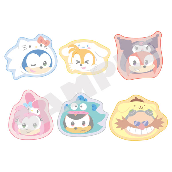 『SONIC & FRIENDS』と「サンリオキャラクターズ」のコラボシリーズの新商品「ふわふわフィギュア」が発売決定_017