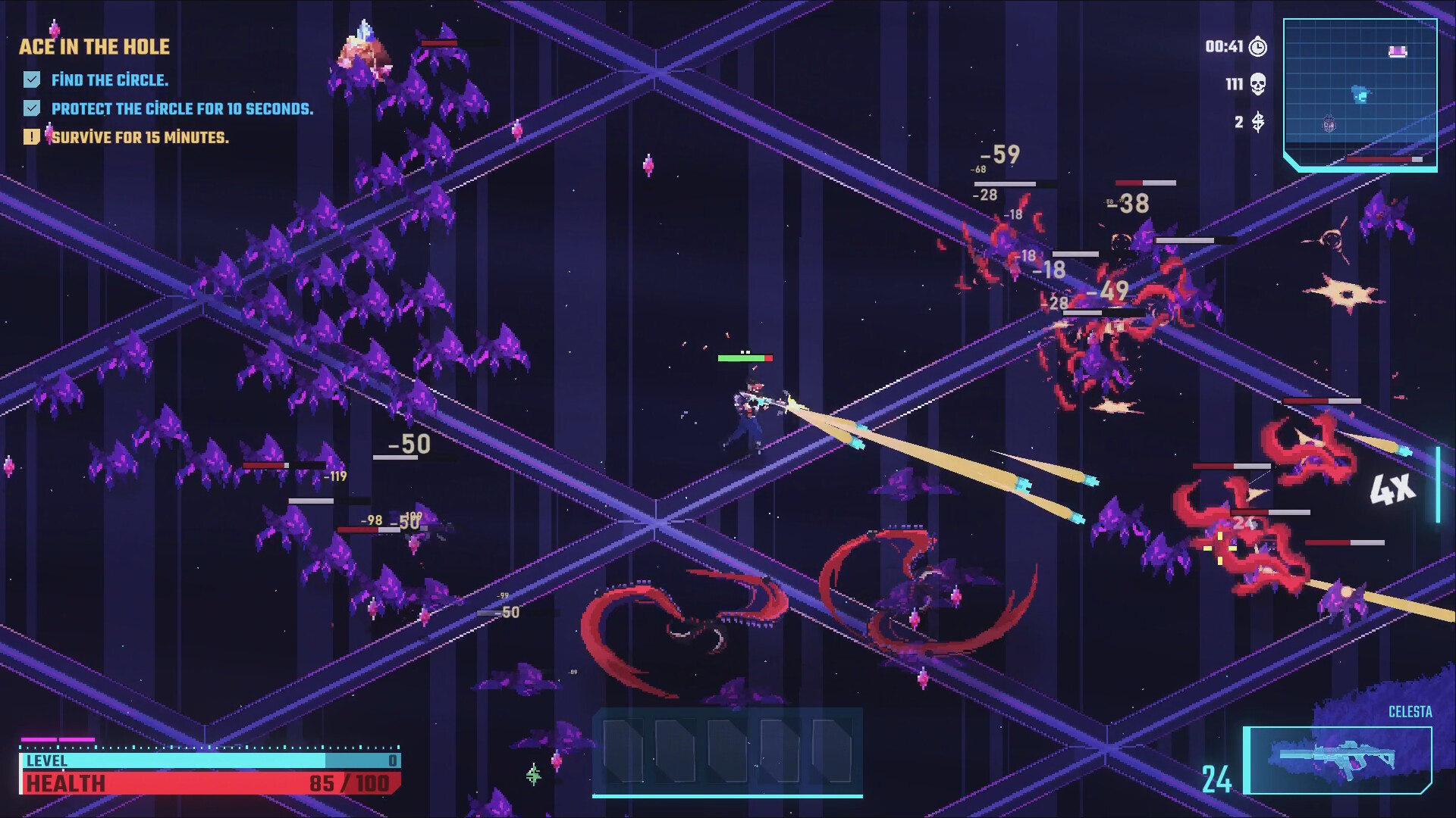 『ソーダマン』がSteamで正式リリース。“ソーダ”の力でエイリアンと戦う見下ろし型シューティングゲーム_006