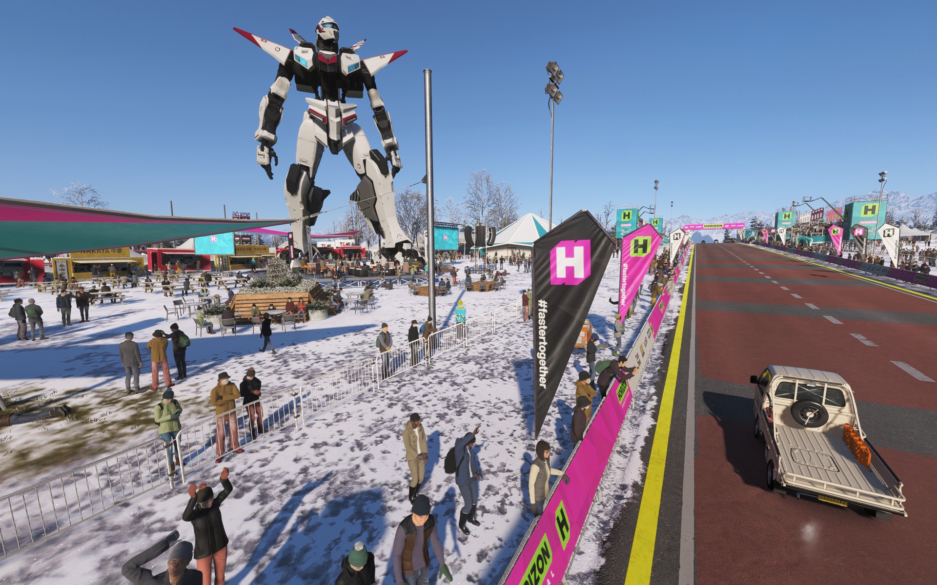 『Forza horizon 6』に白雪舞う“冬”が到来。見渡す限りの銀世界へと移ろい、富士山や名所が美しき冬の装いに_009