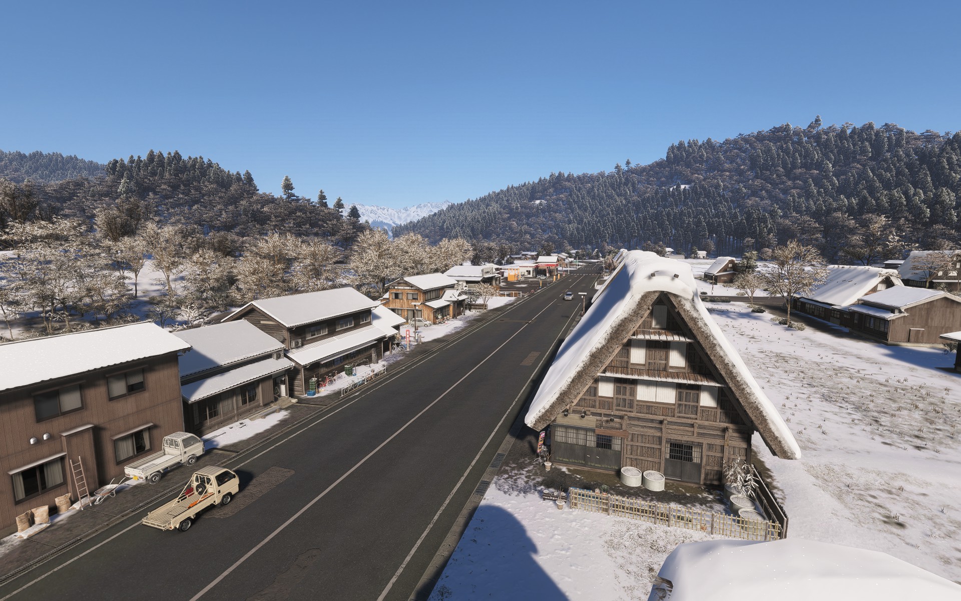 『Forza horizon 6』に白雪舞う“冬”が到来。見渡す限りの銀世界へと移ろい、富士山や名所が美しき冬の装いに_001