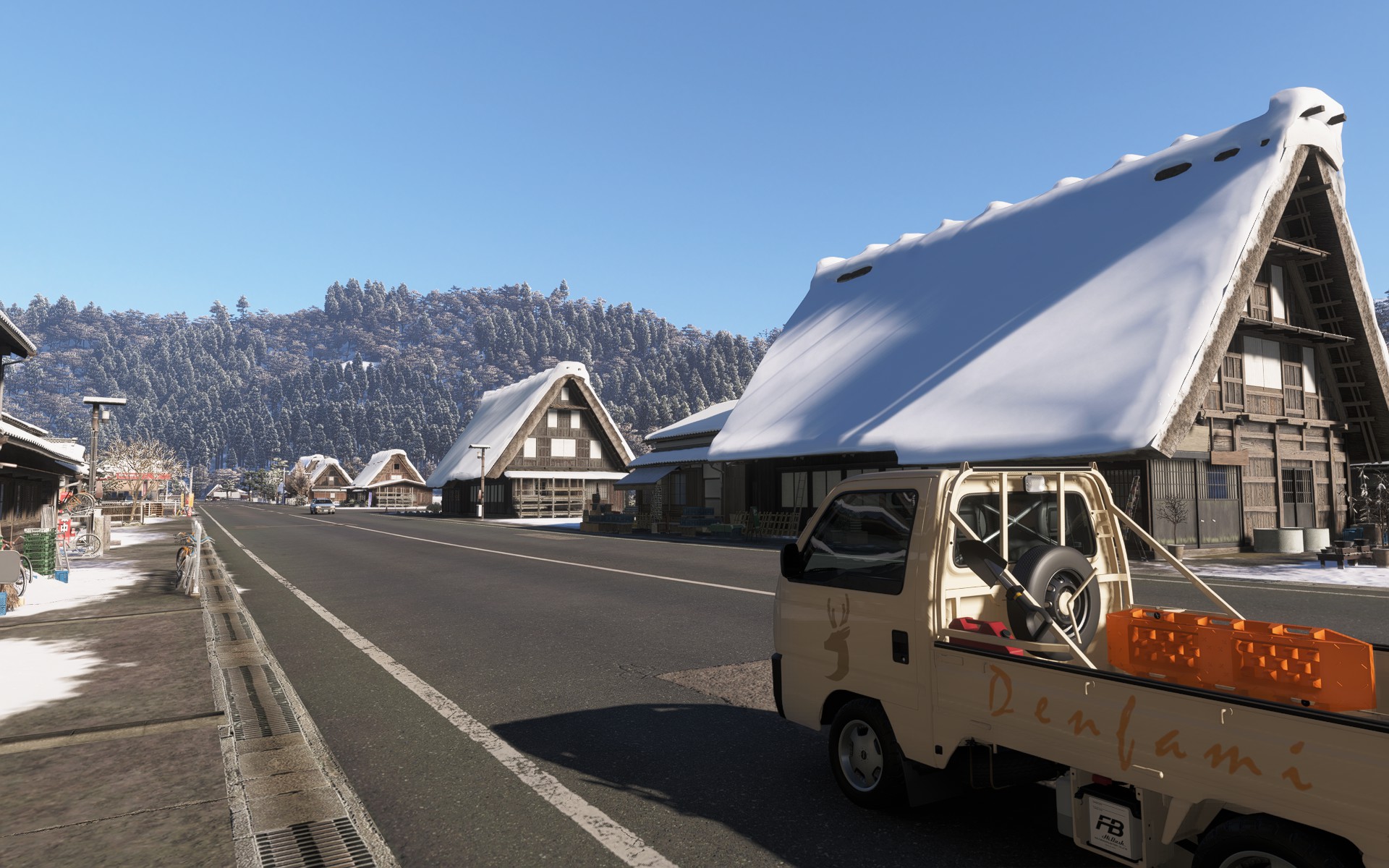 『Forza horizon 6』に白雪舞う“冬”が到来。見渡す限りの銀世界へと移ろい、富士山や名所が美しき冬の装いに_013