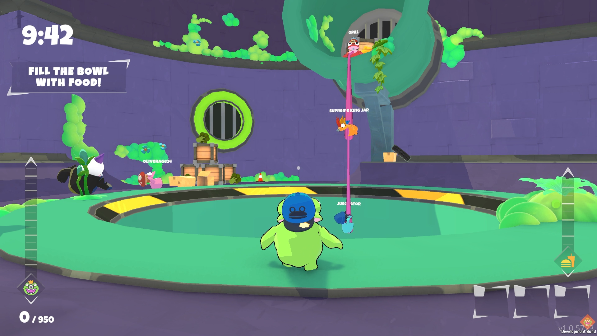 『Frog Sqwad』配信開始。最大8匹のカエルたちが下水道でごはんを集めまくる協力アクションゲーム_011