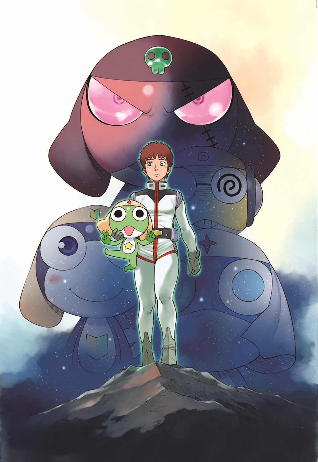 『新劇場版☆ケロロ軍曹』と『機動戦士ガンダム』とのスペシャルコラボが決定。吉崎観音氏と安彦良和氏が描く超豪華コラボイラストが公開_001