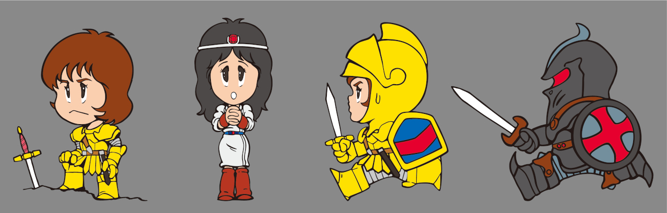 『ドルアーガの塔』のキャラが40年後もボクセルで「バチッと立つ」理由は、ナムコ黄金期の「謎の裏方部署」にあった_012