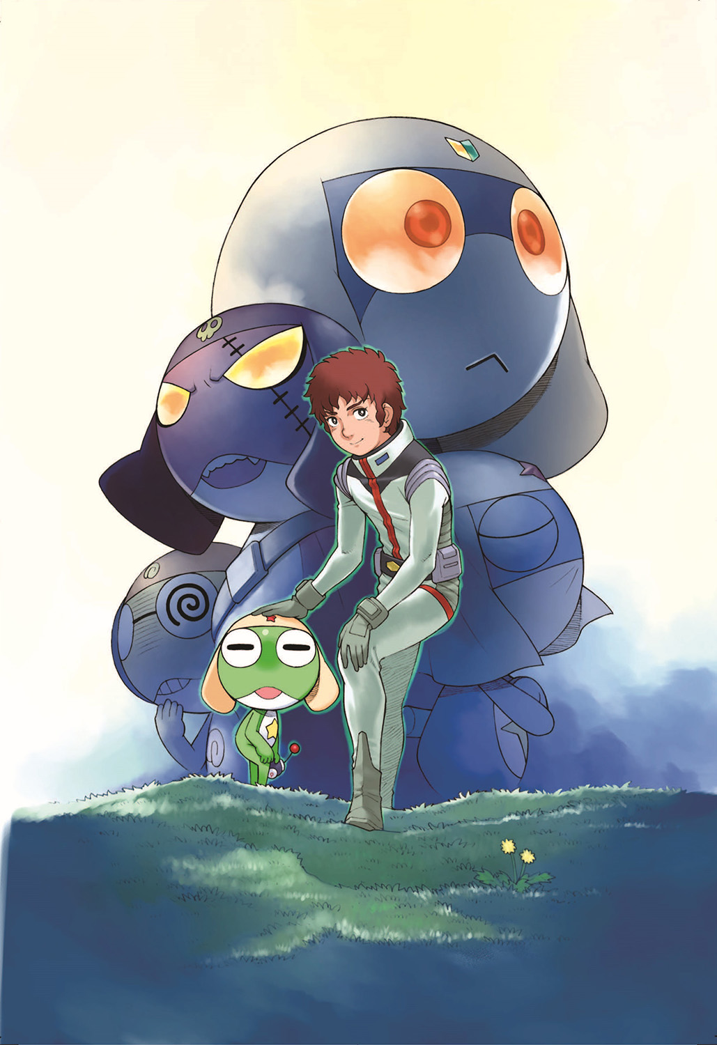 『新劇場版☆ケロロ軍曹』と『機動戦士ガンダム』とのスペシャルコラボが決定。吉崎観音氏と安彦良和氏が描く超豪華コラボイラストが公開_002