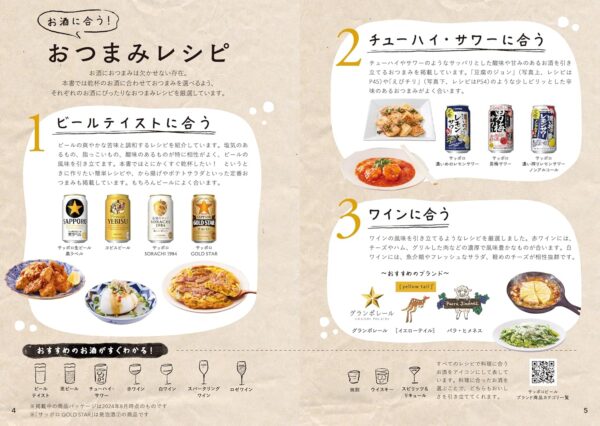 【1320円→499円】『サッポロビールの晩酌三昧！ 乾杯おつまみ』Kindle版が62%オフの日替わりセール中_002