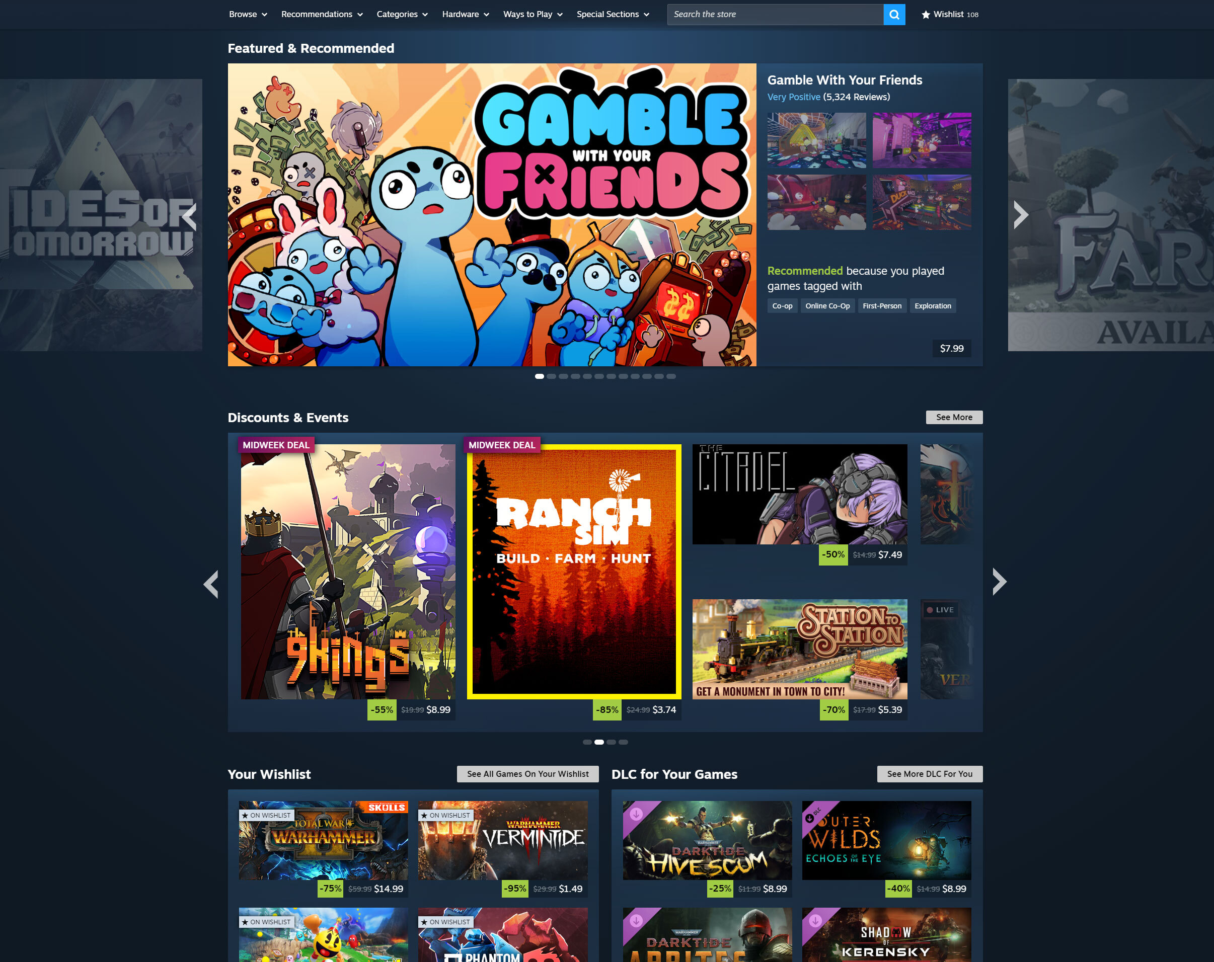 「Steam」ストアページのビジュアルが刷新_001
