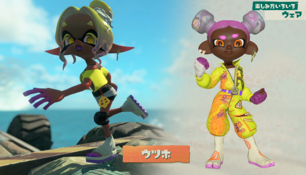 『スプラトゥーン レイダース』フウカ、ウツホ、マンタローをイメージしたウェアが公開_001