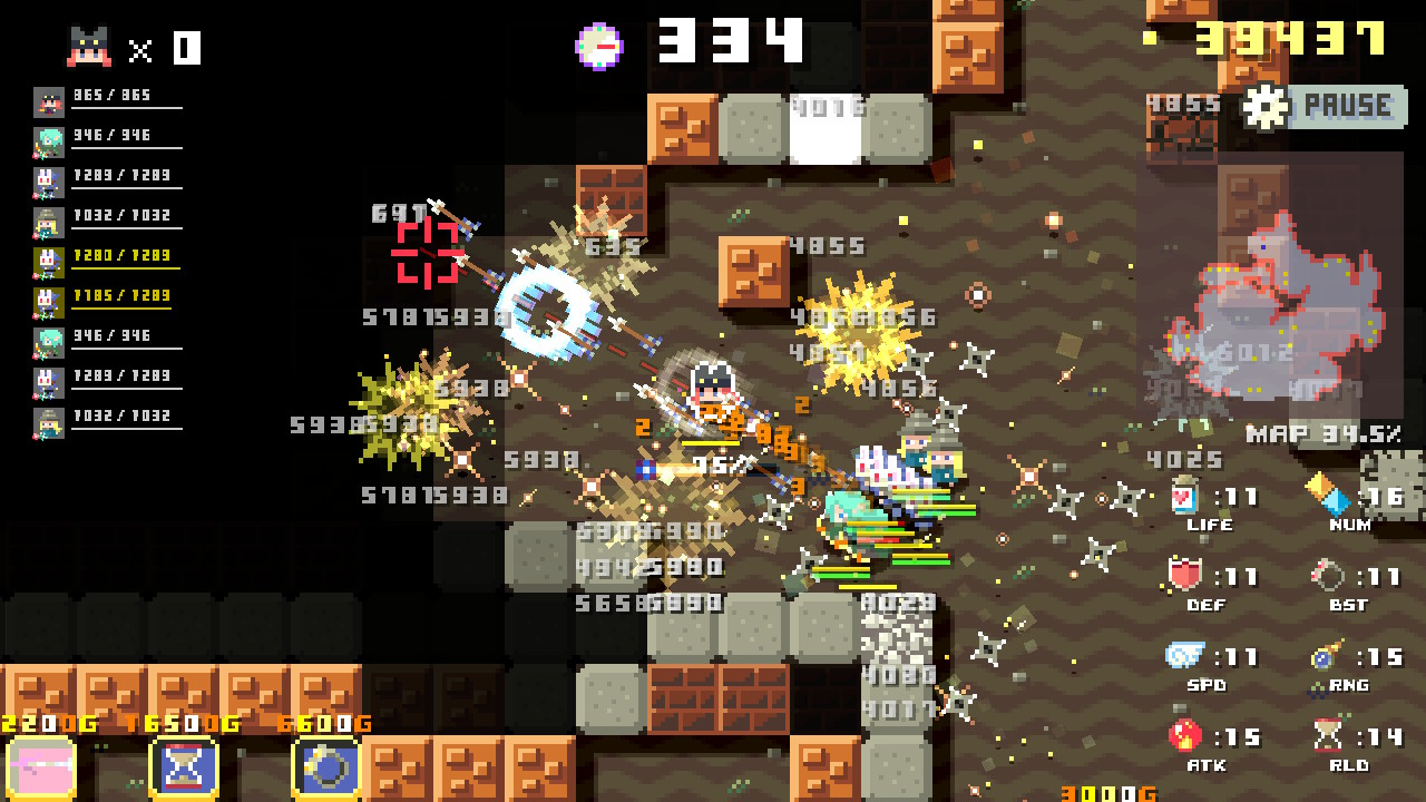 『ダンジョン崩し』Switch・スマホ版が6月18日発売、ダンジョンの壁を崩して攻略するゲーム_001