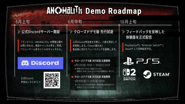 『アノマリス／ANOMALITH』アノマリー調査TPSのクローズドデモが6月19日より実施_001