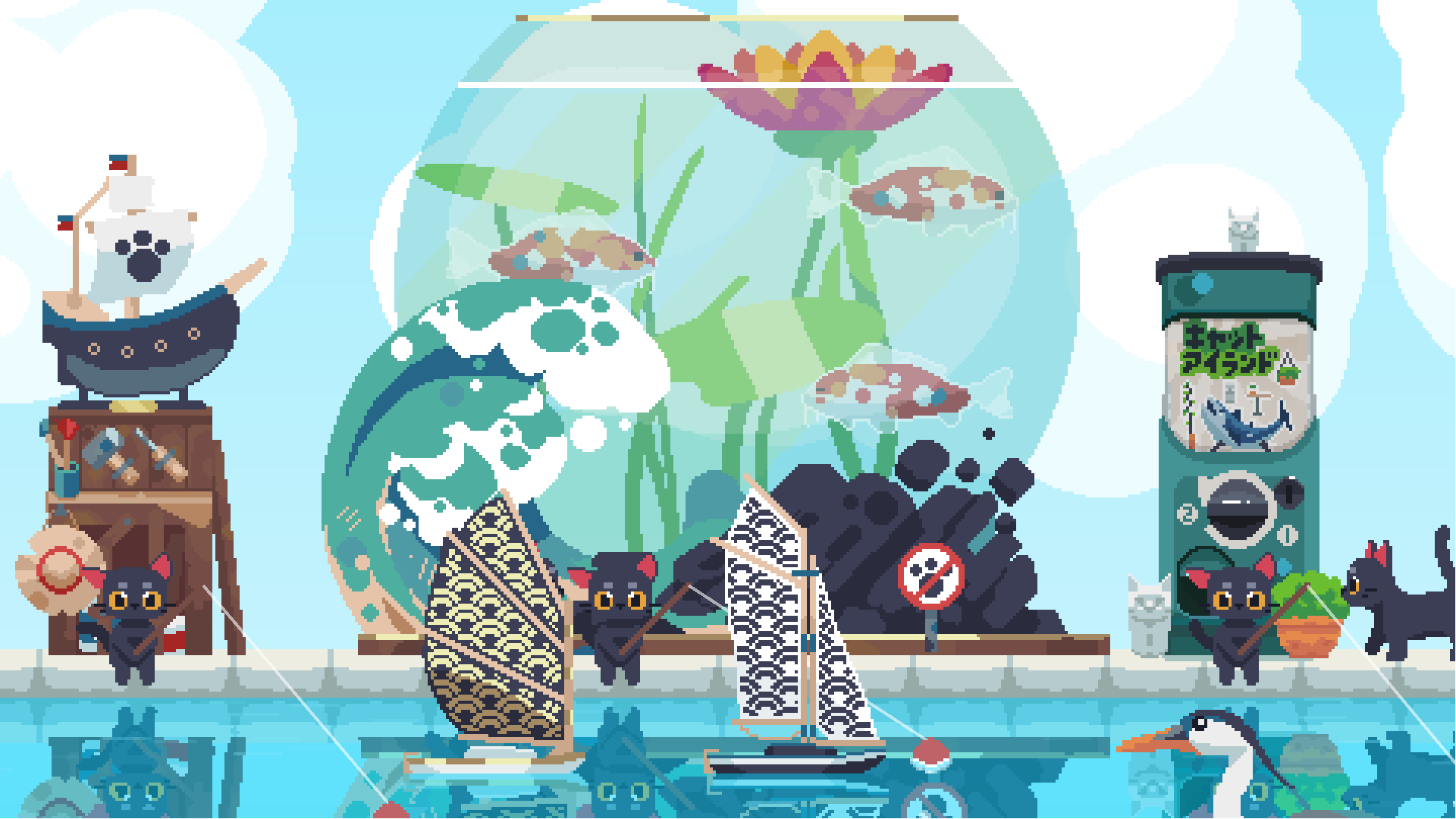 猫の島づくりゲーム『キャットアイランド』が7月20日に発売決定_007