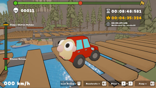 『CAAAHR』“声”で車を走らせる二人羽織レースゲームが登場、体験版が遊べる_003
