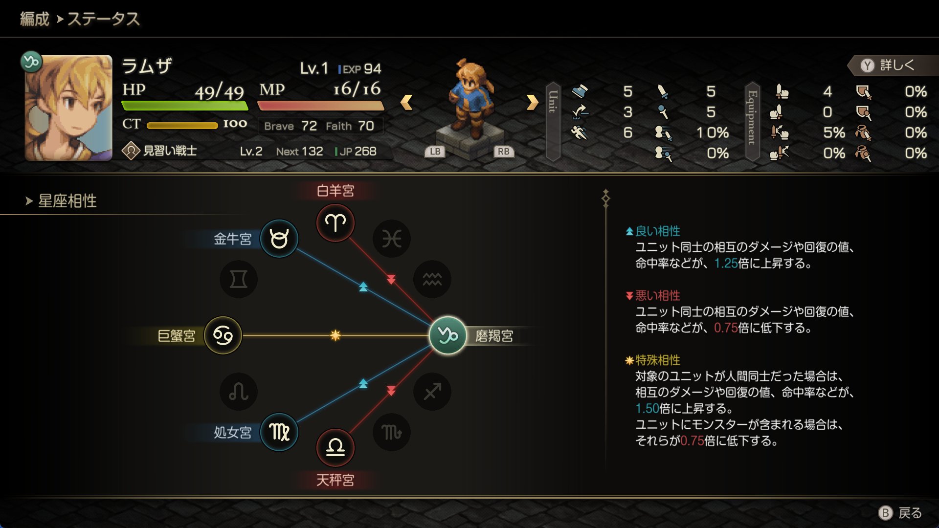 『FFタクティクス- イヴァリース クロニクルズ』無料アップデートにて「つよくてニューゲーム」などの機能追加_002