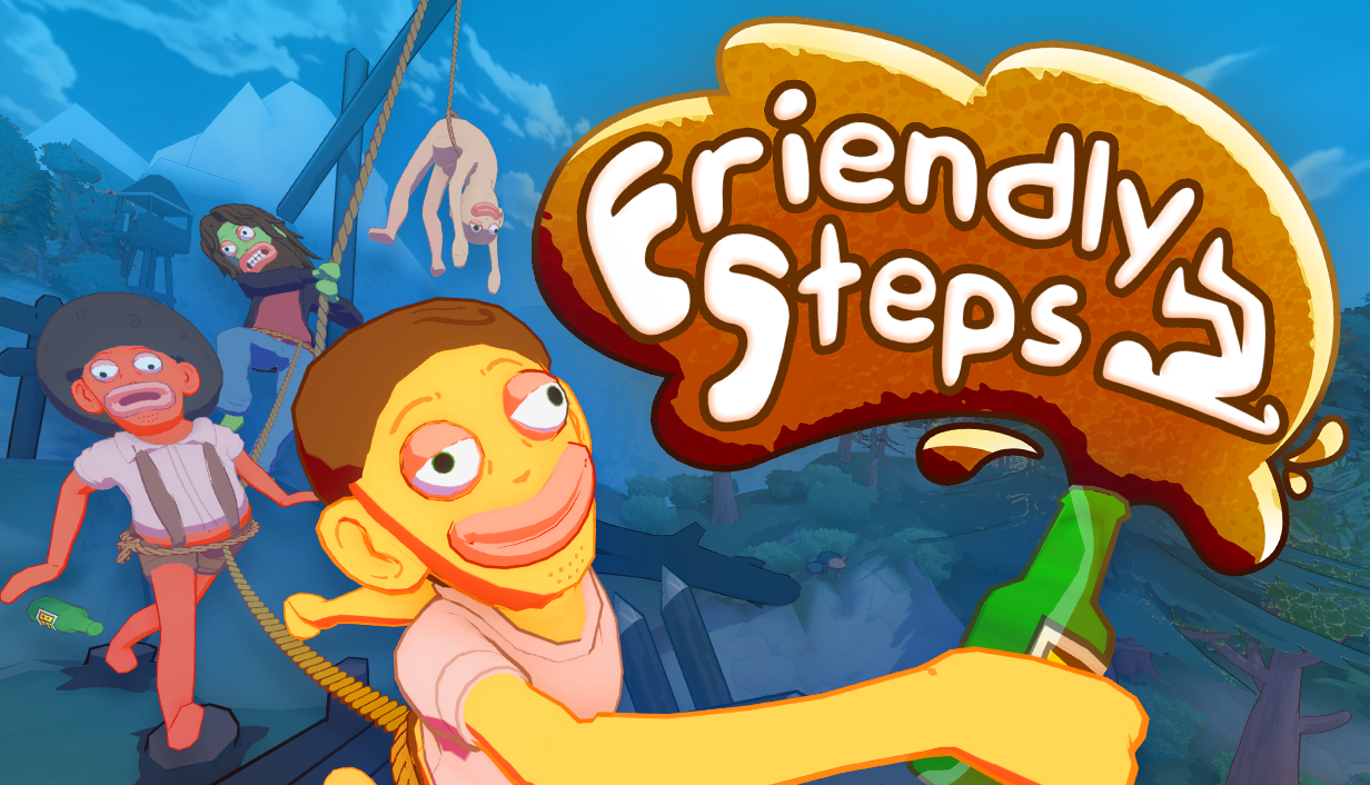 最大4人マルチの酔っ払い協力アクション『Friendly Steps』無料体験版が6月4日よりSteamにて配信開始_006