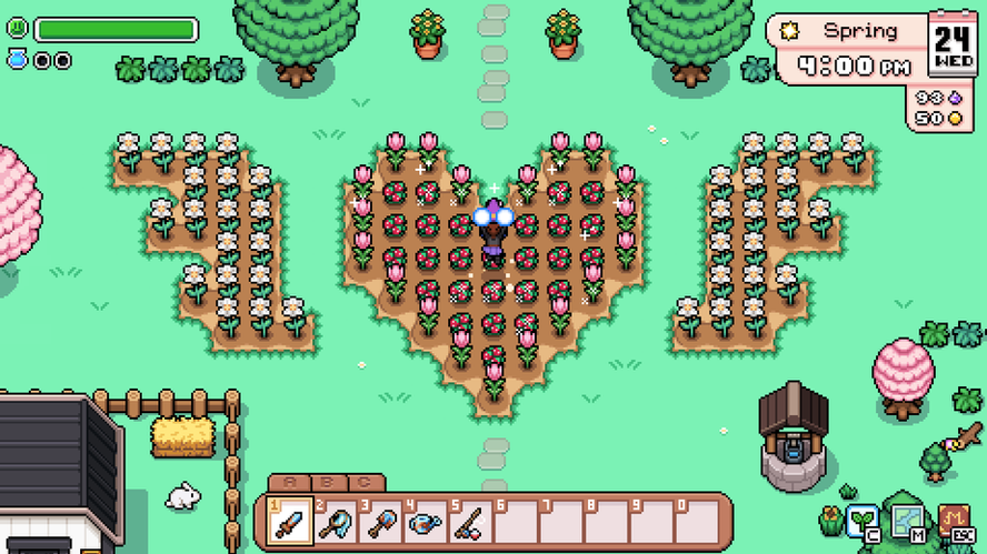 90年代風の絵柄がかわいい農業シミュレーションRPG『Fields of Mistria』の日本語対応が発表_012