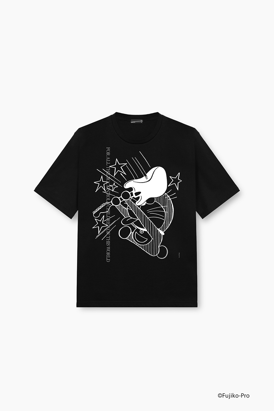 「ドラえもん」が“ギター”を掻き鳴らすTシャツが6月13日より順次発売_005
