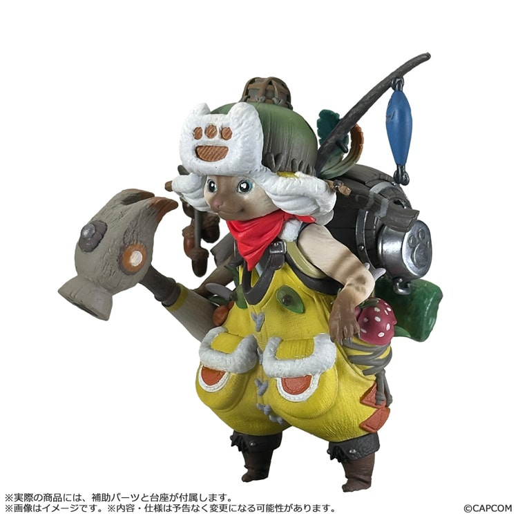『モンハンワイルズ』“イャンクック”装備の「オトモアイルー」がフィギュアになって登場_001