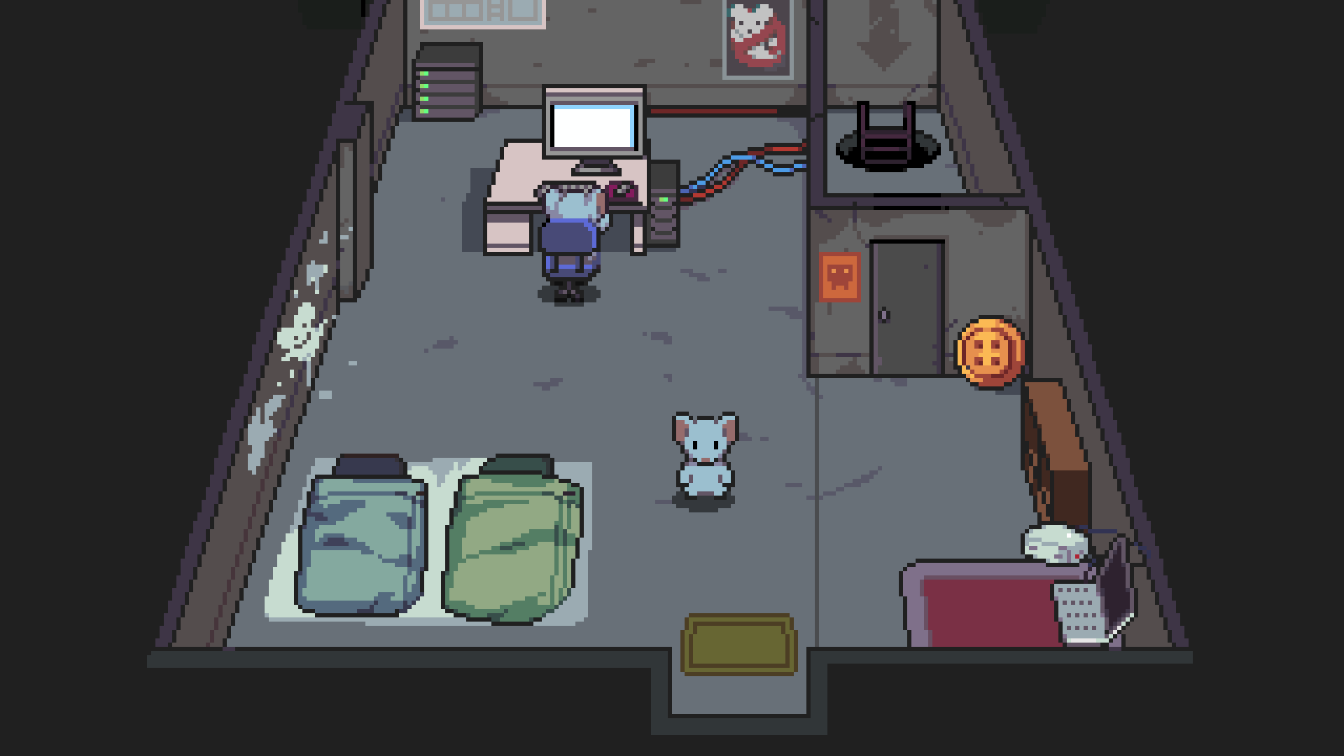 ねずみの行方が“不穏”すぎるホラーゲーム『ねずみバスターズ！』Steam版が本日6月11日より配信開始_002