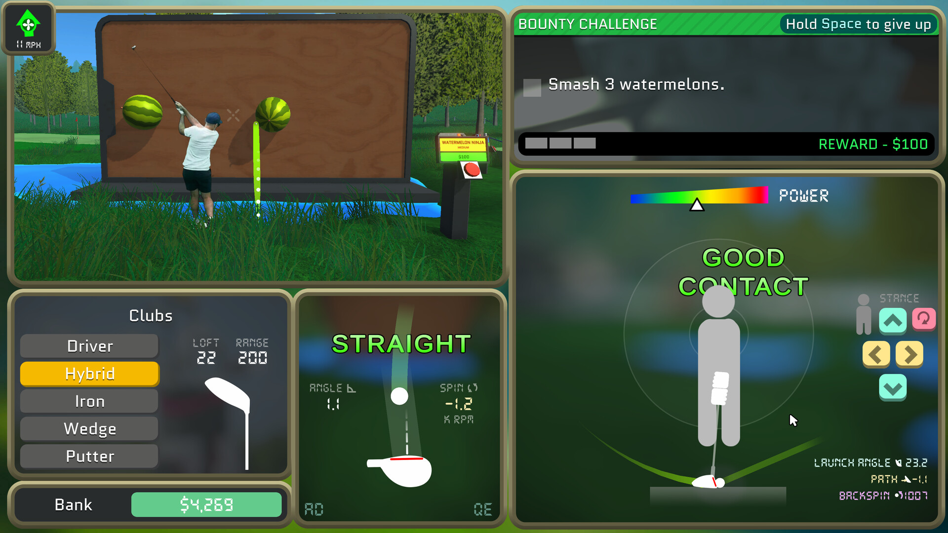 調整がシビアすぎるゴルフ物理シミュレーションゲーム『Normal Golf Game』体験版が配信中_003