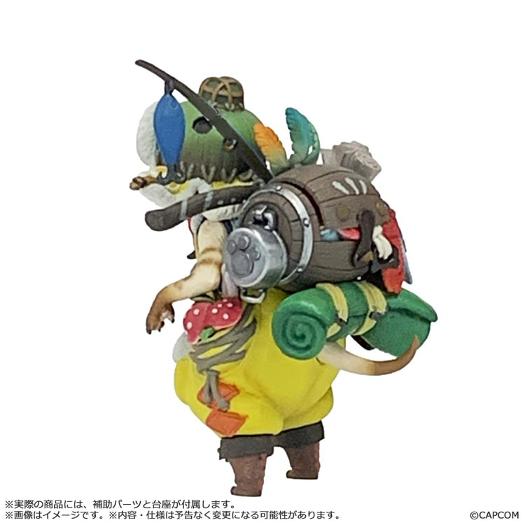 『モンハンワイルズ』“イャンクック”装備の「オトモアイルー」がフィギュアになって登場_002