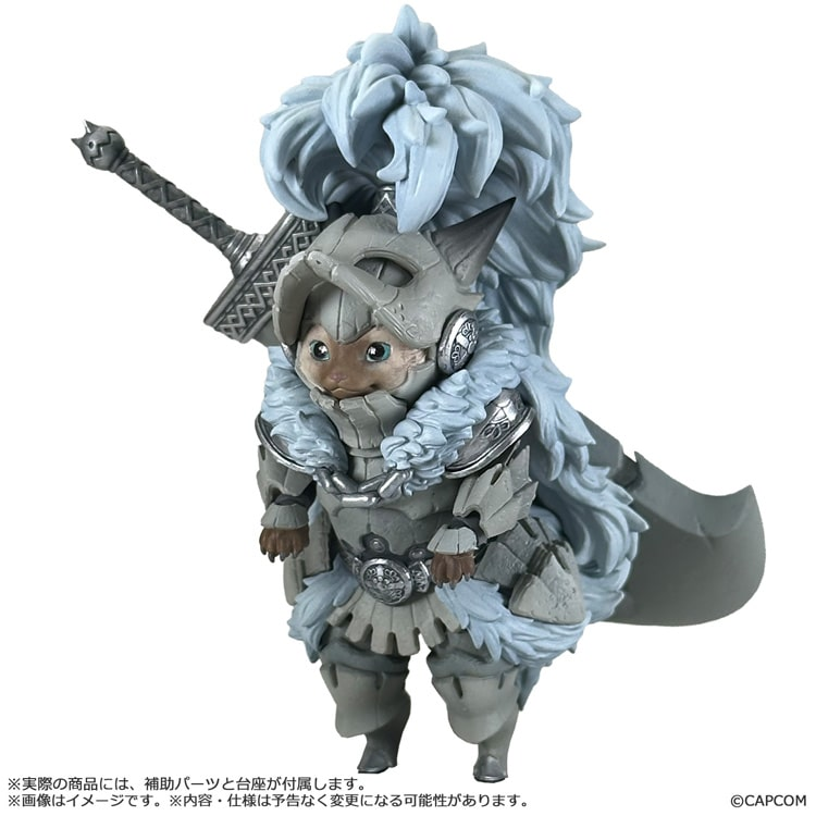 『モンハンワイルズ』“イャンクック”装備の「オトモアイルー」がフィギュアになって登場_003