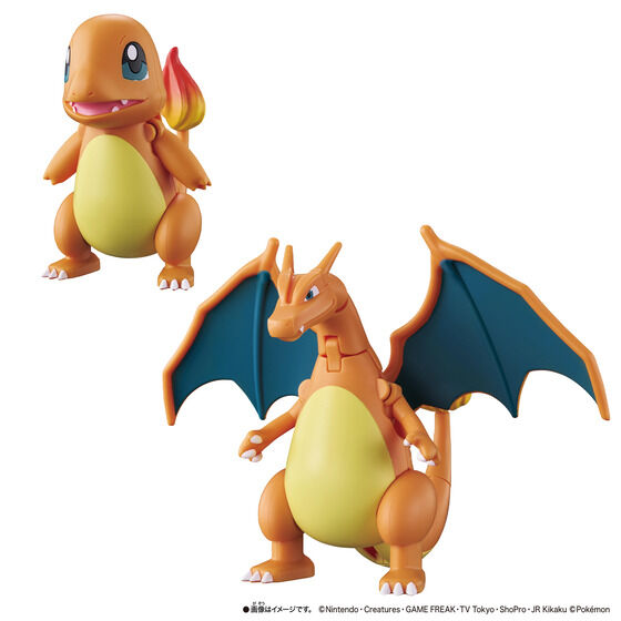 『ポケモン』“ヒトカゲ”から“リザードン”に変形できるフィギュアが7月25日より発売_001