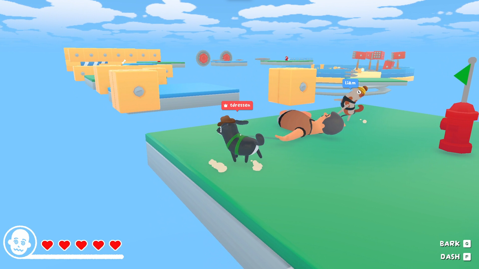 【最大4人マルチ】“犬”になって飼い主を引きずり回すゲーム『Ruffed Up』が面白そう_004