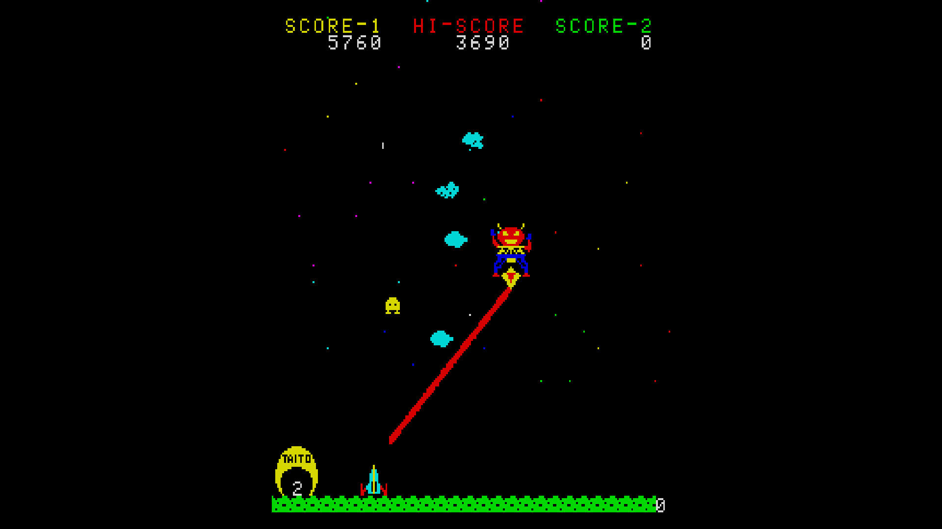 アーケードゲーム『スペースサイクロン』が『アーケードアーカイブス』で復刻、6月18日に配信決定_004