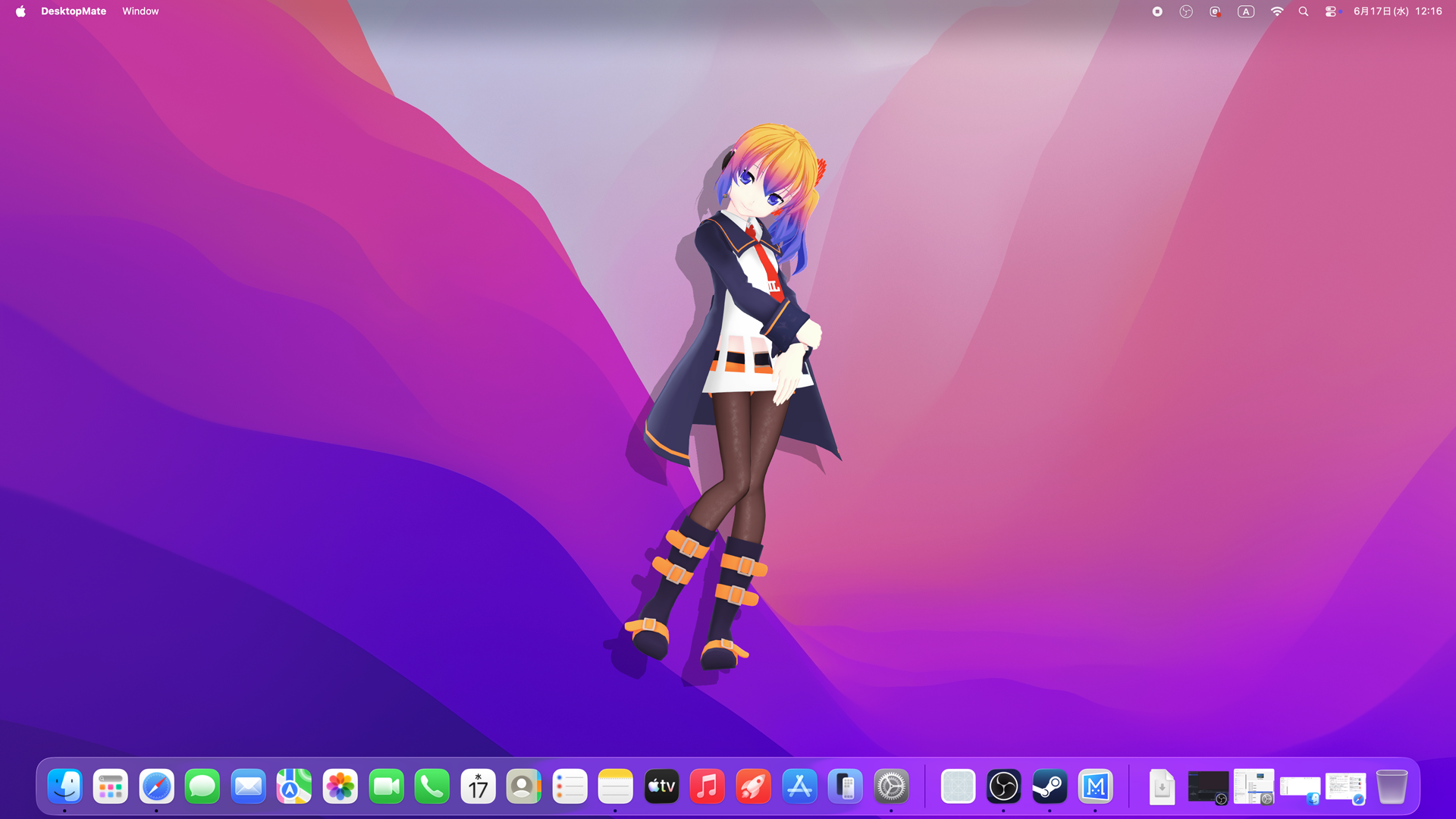 『Desktop Mate』が累計200万ダウンロードを突破、Mac版(オープンベータ)も本日配信開始_001