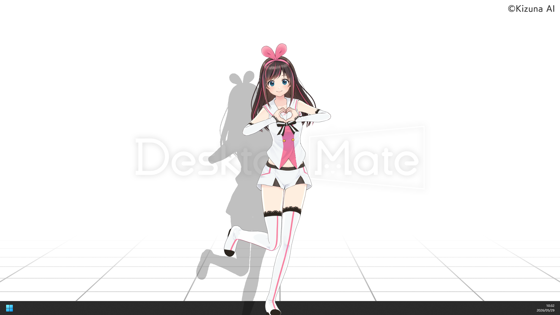 「キズナアイ」が『Desktop mate』のDLCとして本日6月30日より配信_002