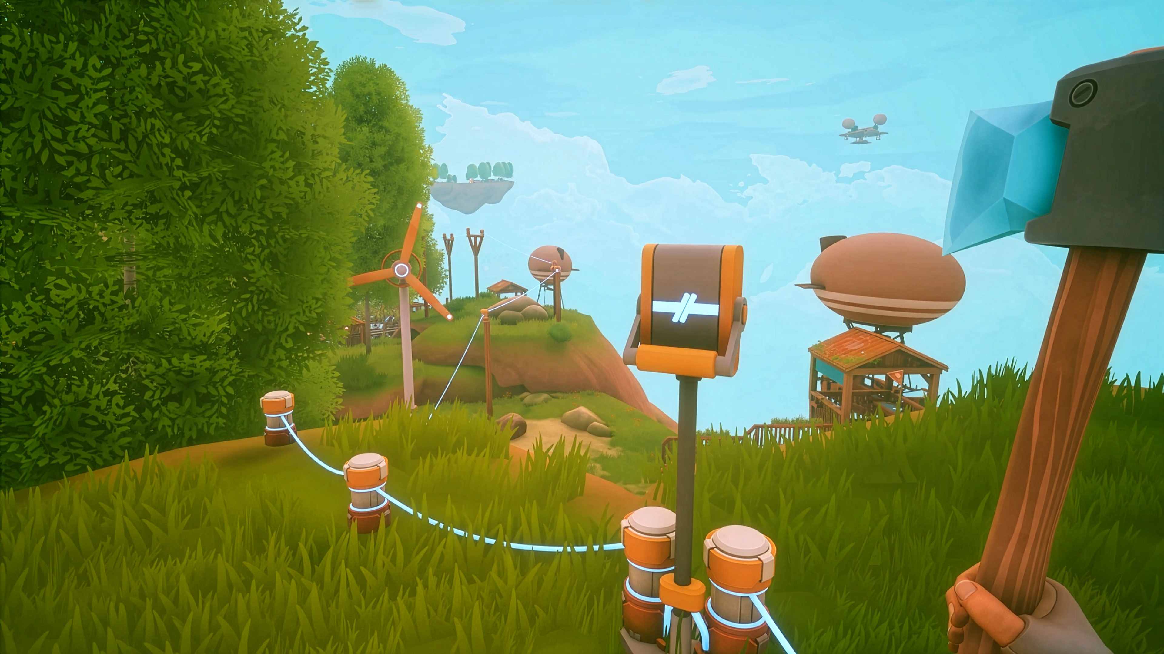 最大4人協力『ソーラーパンク：天空の島』リリース。天空の島に理想郷を築いていくのんびりサバイバルクラフトゲーム_005
