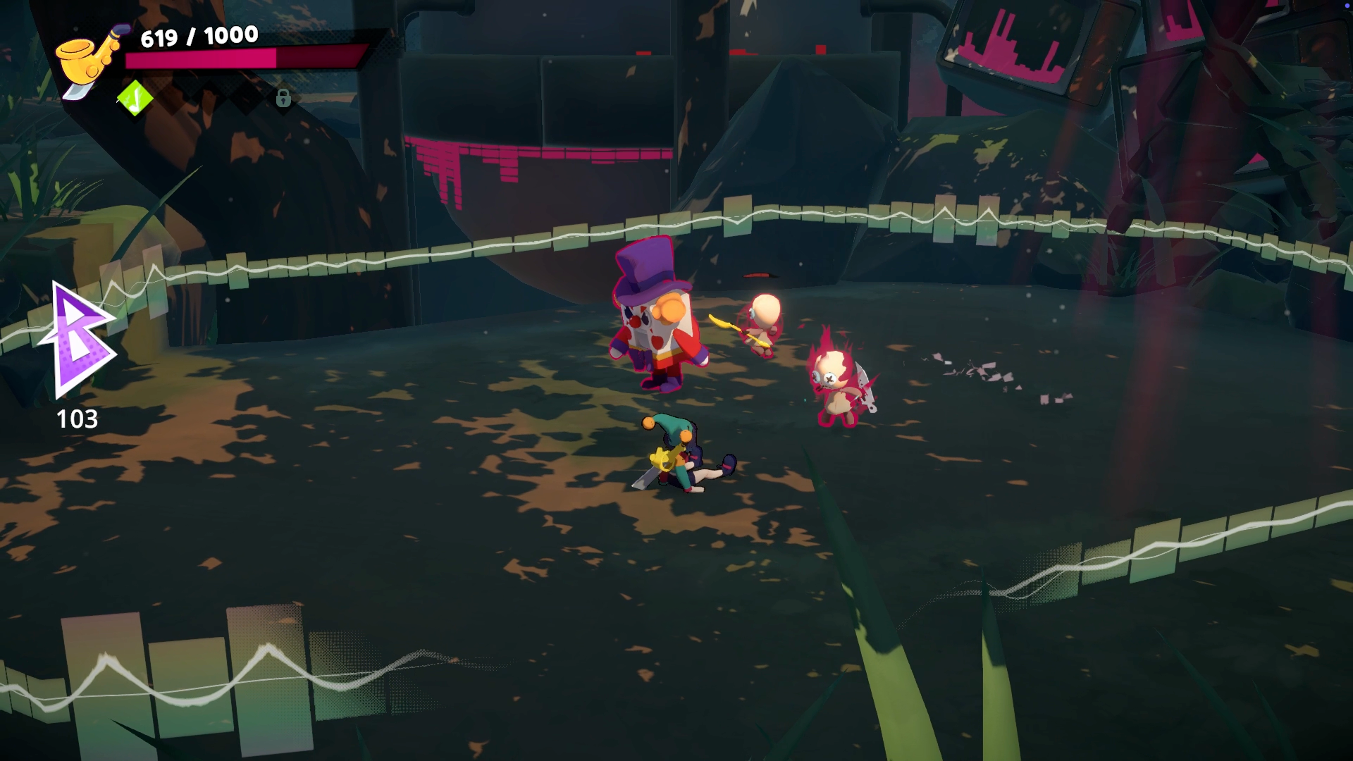 『Alpha Nomos』最新ゲーム映像が公開。叩いたリズムによって音もリアルタイムで変化するリズムアクションローグライトゲーム_007