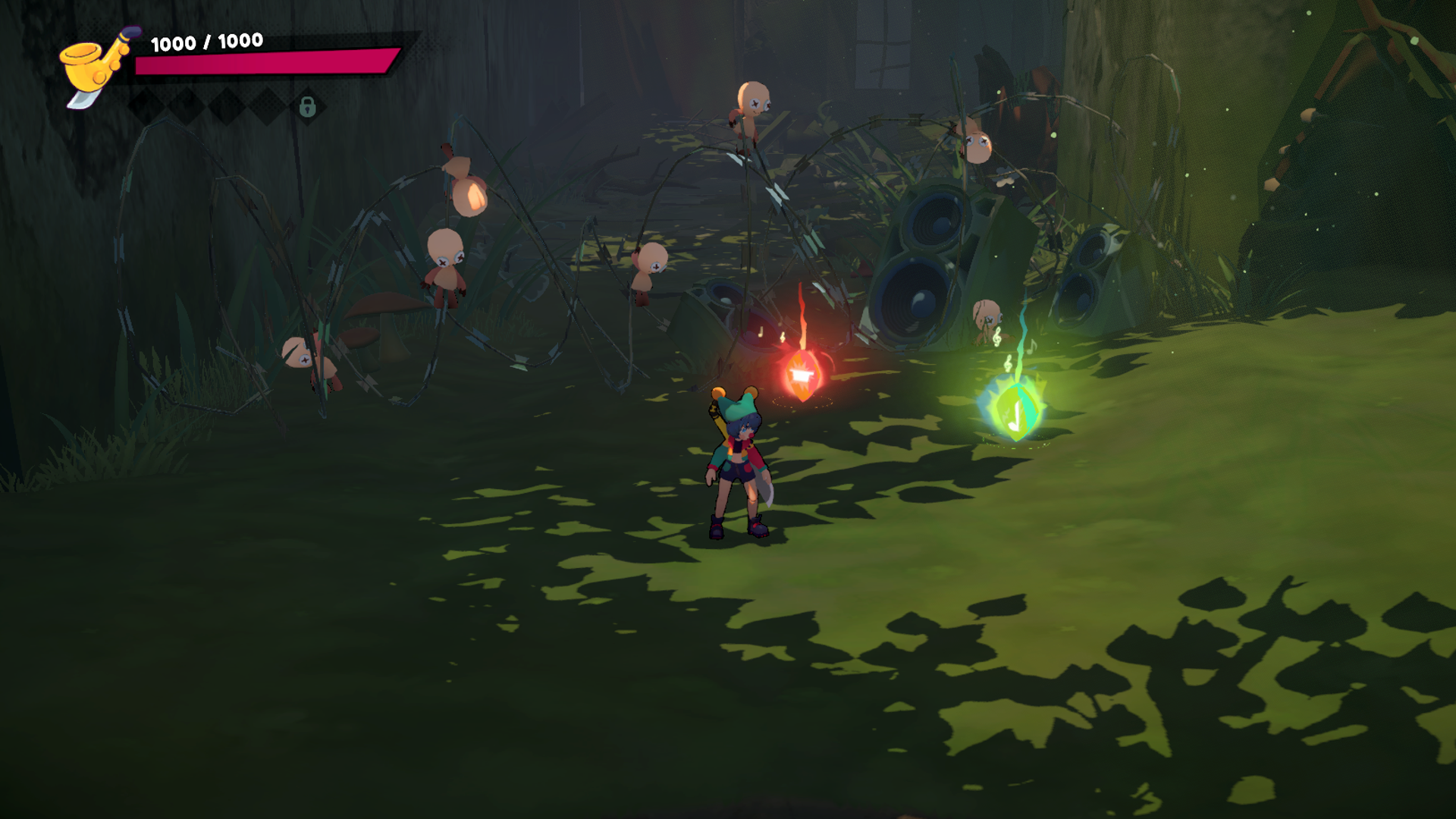 『Alpha Nomos』最新ゲーム映像が公開。叩いたリズムによって音もリアルタイムで変化するリズムアクションローグライトゲーム_011