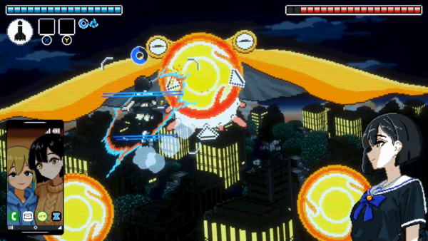 『ウルトラゼロ』ドット絵少女たちが怪獣の侵略に抗うゲームがSteamで本日リリース_006