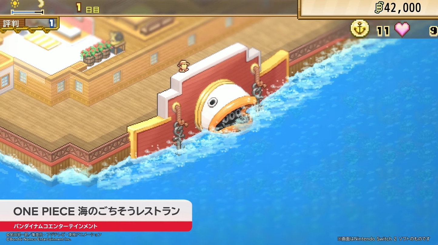 『ONE PIECE 海のごちそうレストラン』発表。カイロソフトと『ONE PIECE』がコラボした経営シミュレーションゲーム_015