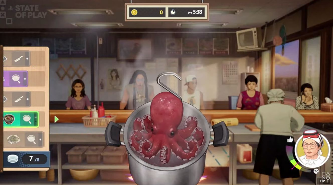 『デイヴ・ザ・ダイバー』の登場人物バンチョが小畑食堂を訪れ料理を学ぶ『BANCHO THE SHEF』トレーラーが公開_004