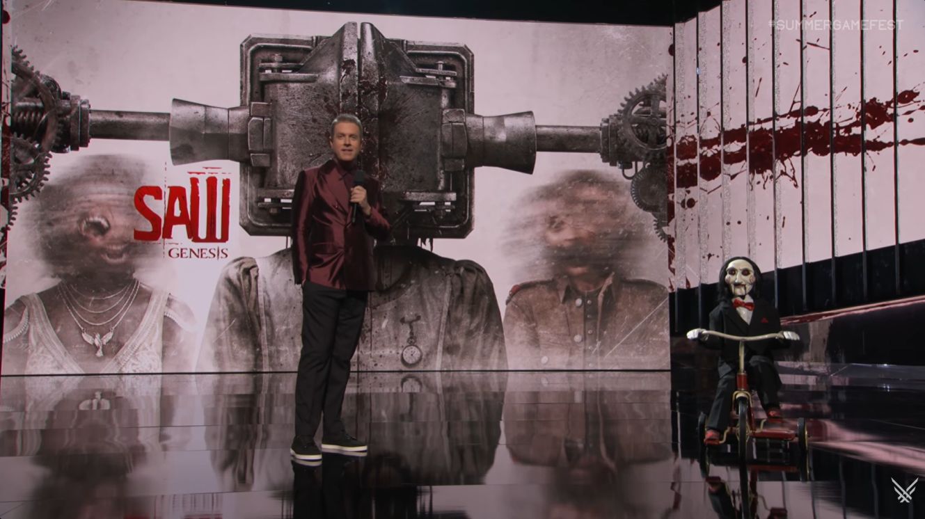 人気サイコスリラー映画『ソウ』の非対称対戦ホラーゲーム『SAW: Genesis』が発表。主催者が苦痛と犠牲を持って更正を目論む中、3人の参加者が協力して罠だらけの迷宮から脱出を目指す_002