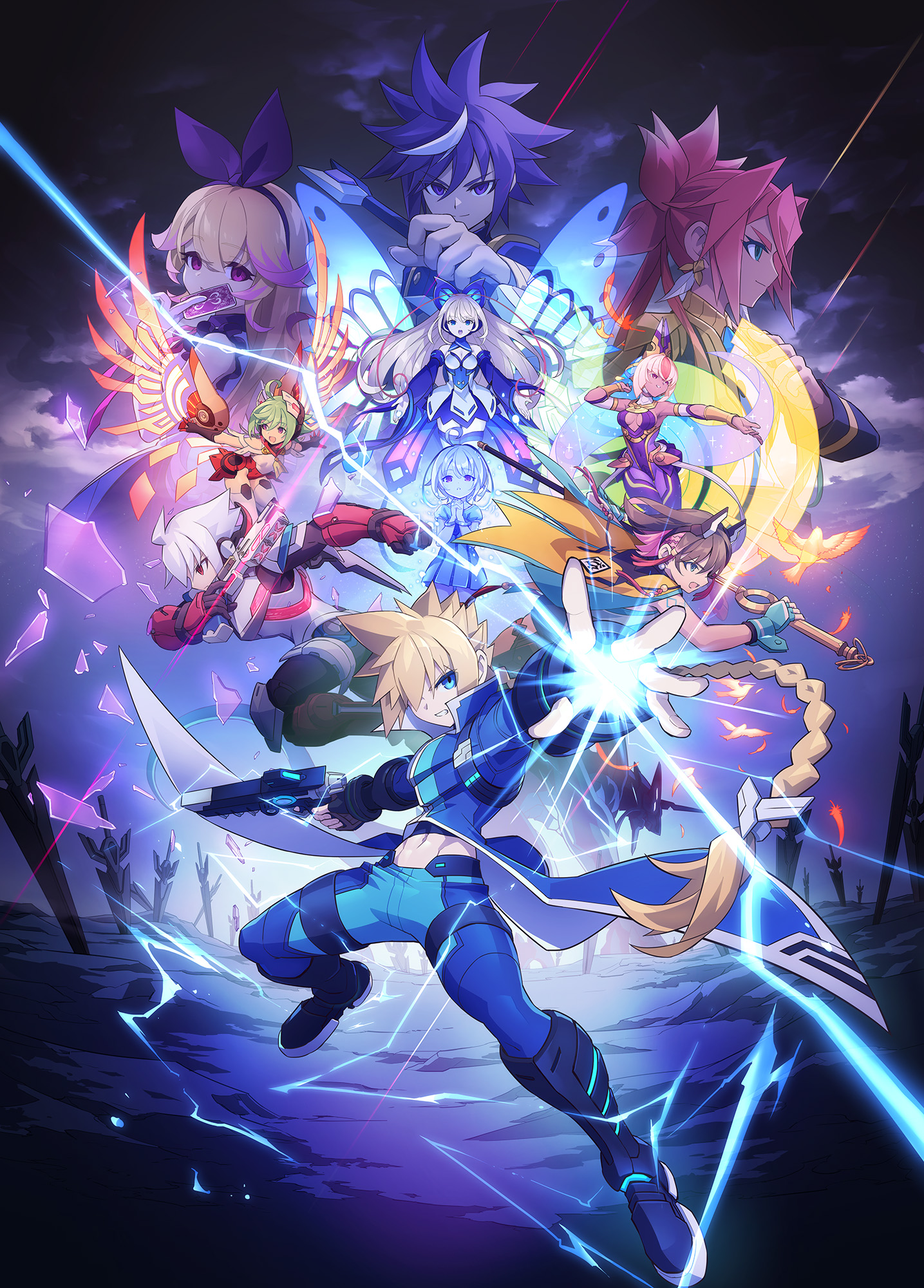 『蒼き雷霆ガンヴォルトトライアングルエディションNintendo Switch 2 Edition』が10月22日に発売決定_028