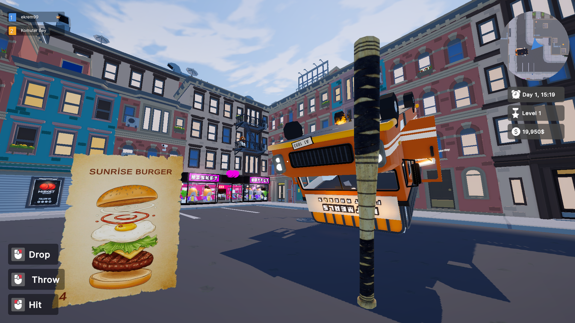 車がぶつかると料理が吹っ飛ぶ協力型クッキングゲーム『Hot Meals Fast Wheels』体験版が配信開始_004