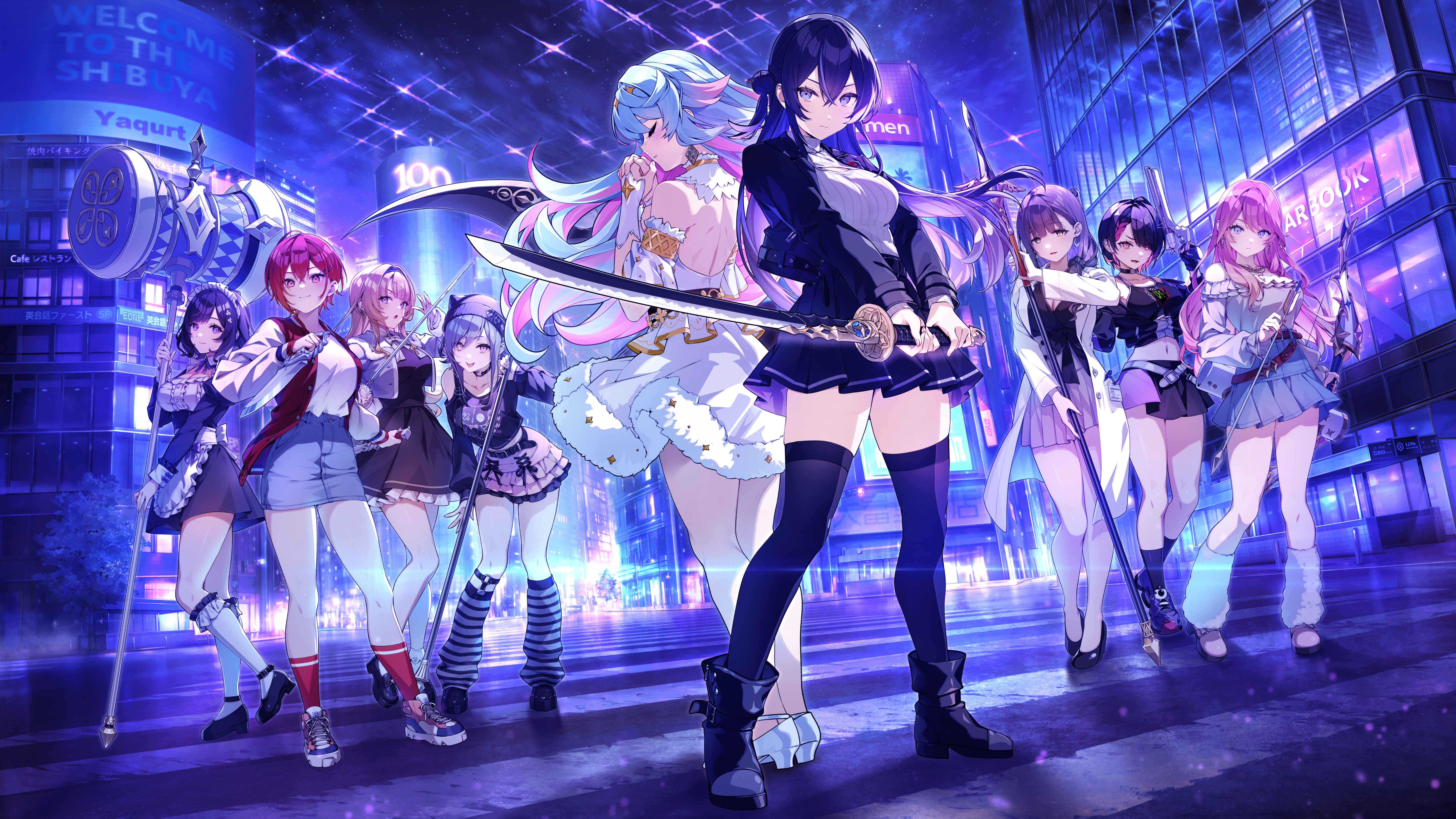 『バニーガーデン』開発元のデッキ構築ローグライト『東京ワルキューレ』“新規3キャラ&メインビジュアル”が公開_001